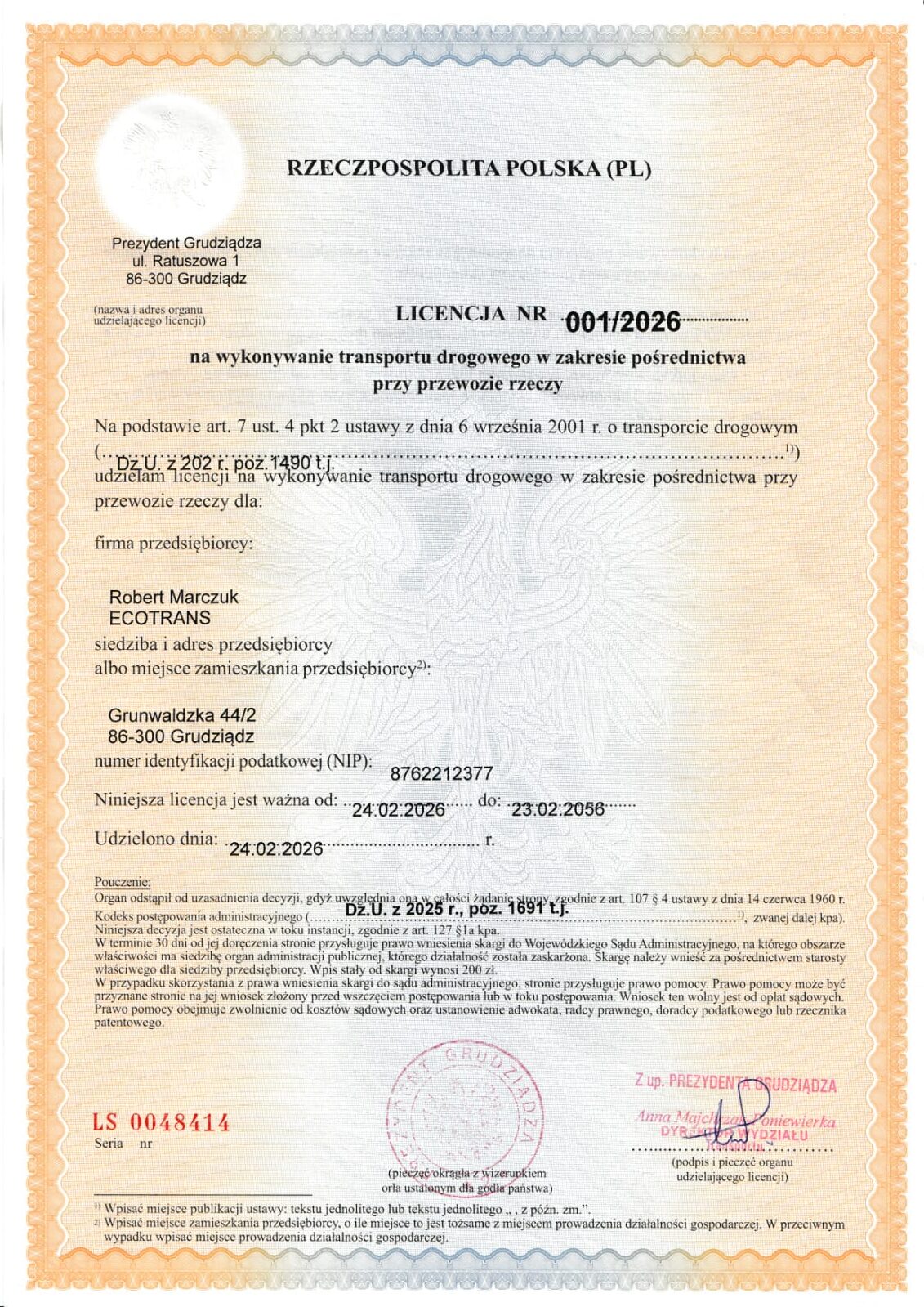 licencja